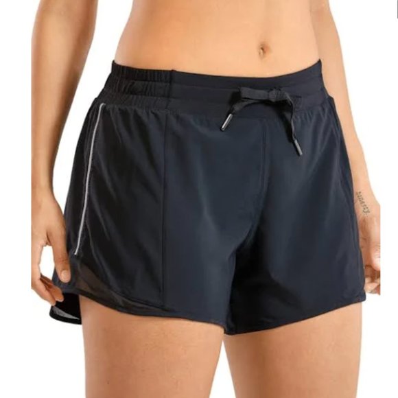 CRZ YOGA Pants - Crz Yoga black running athletic workout shorts size M